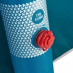 Quechua Air Seconds Fresh & Black, Inflatable Waterproof Family Camping Tent, 5 Person 2 Room Hiking Clothing