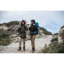 Forclaz Women's Travel Backpacking Pants Arpenaz 500 Hiking Clothing