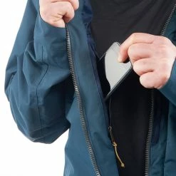 Quechua Men's Hiking Plain Parka Jacket Arpenaz 400