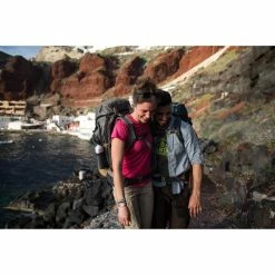 Forclaz Hiking Clothing Women's Travel Backpacking Wool T-Shirt Techwool 155