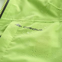 Quechua Men's Hiking Waterproof Rain Jacket Helium Rain 500 Hiking Clothing