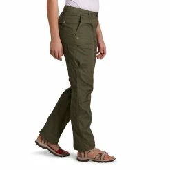 Forclaz Women's Travel Backpacking Pants Arpenaz 500 Hiking Clothing