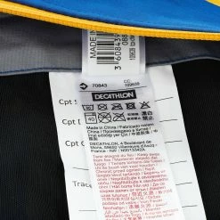 Quechua Hiking Clothing Mens Hiking Waterproof Rain Jacket Forclaz 400