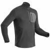 Hiking Clothing Quechua SH500, Warm Long-Sleeved Snow Hiking T-Shirt, Men's