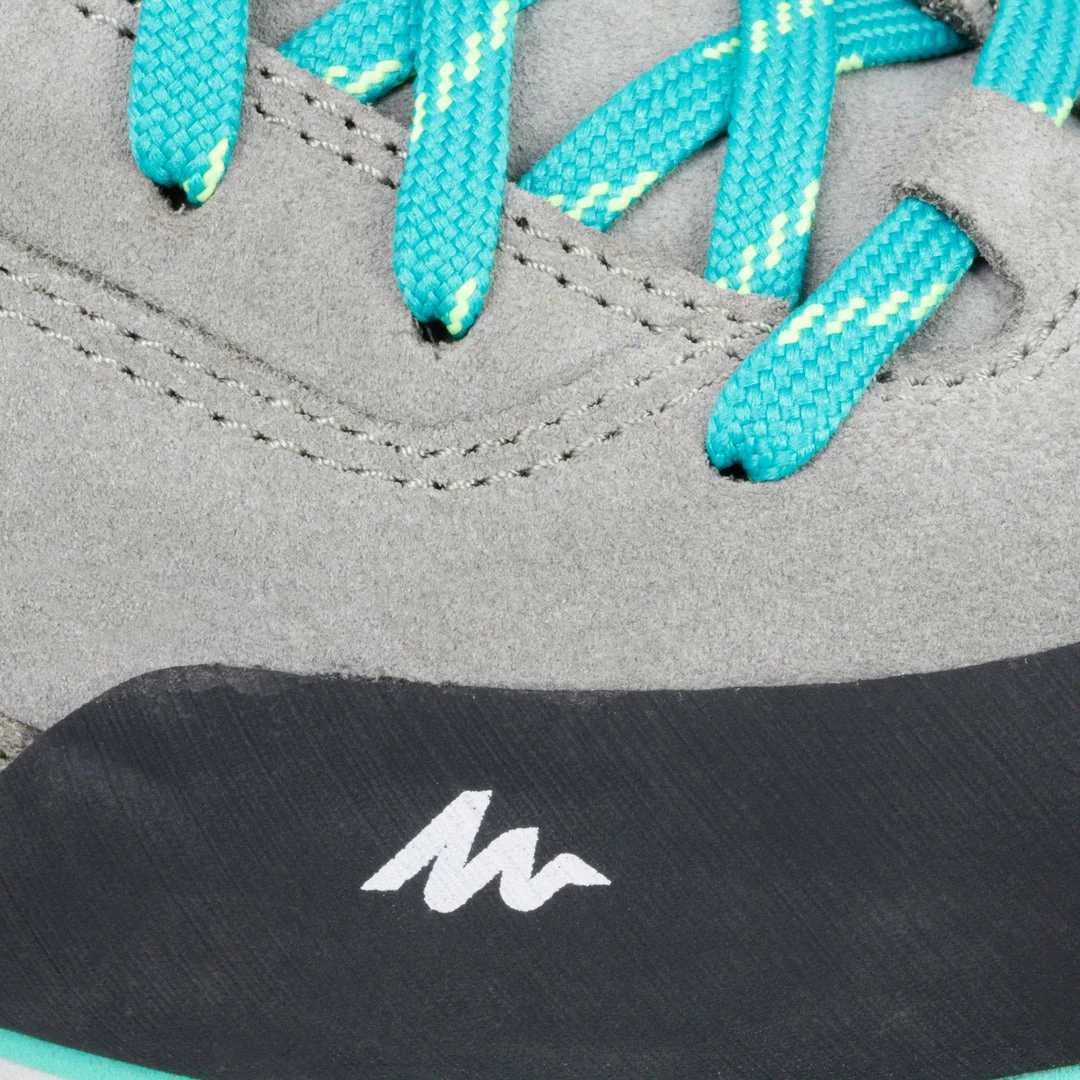 Quechua Hiking Clothing Women's Nature Hiking Leather Shoes NH500