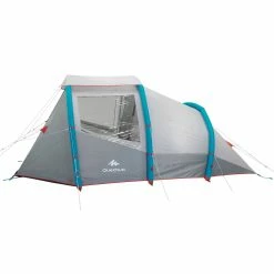 Quechua Air Seconds, Inflatable Waterproof Family Camping Tent, 4 Person Hiking Clothing
