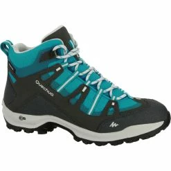 Quechua Women's Hiking Mid-Rise Waterproof Boots Arpenaz 100