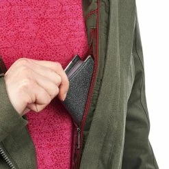 Forclaz Rainwarm 900, 3-in-1 Backpacking Jacket, Women's