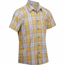 Quechua Hiking Clothing Men's Hiking Short-Sleeved Shirt Arpenaz 100