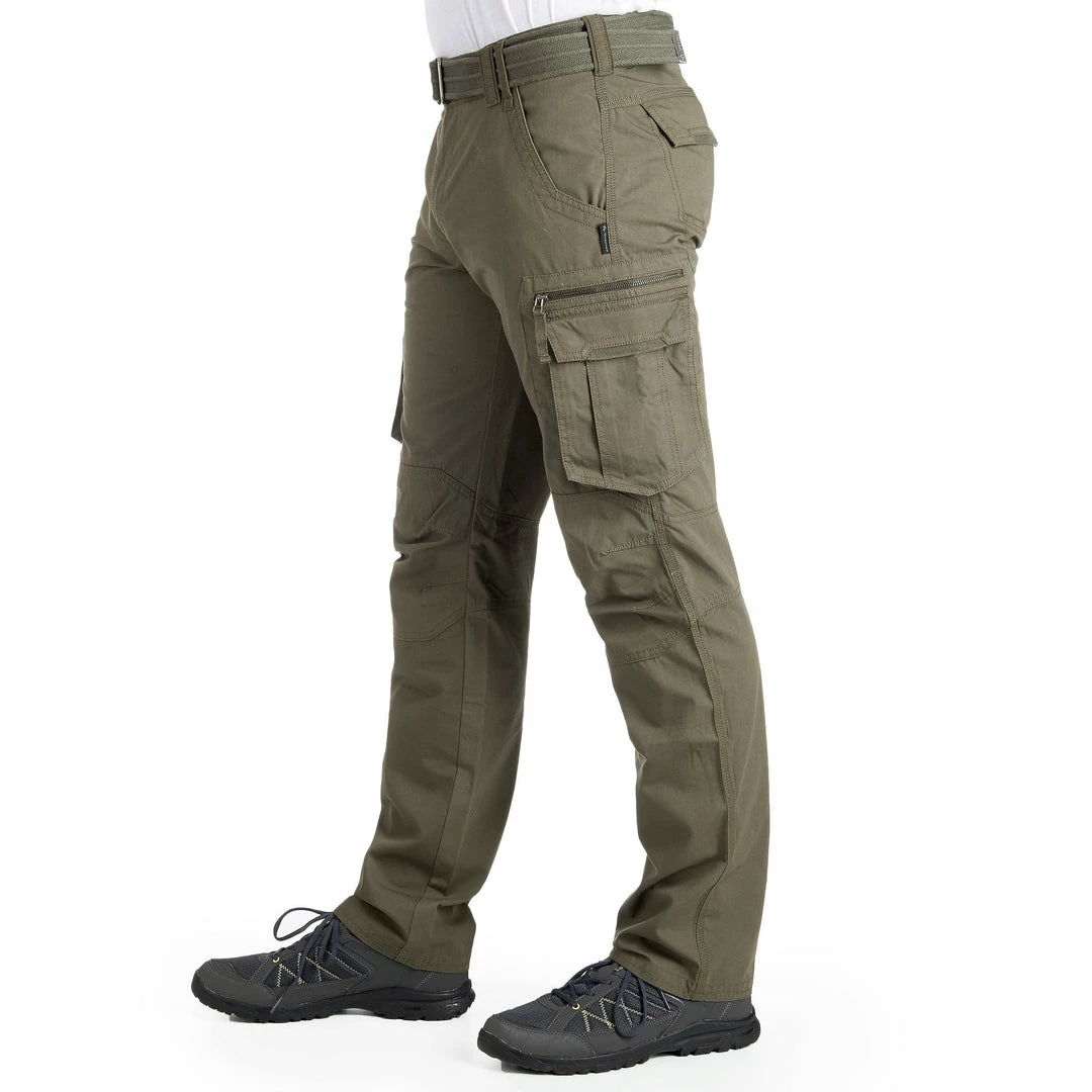 Forclaz Men's Travel Backpacking Pants Arpenaz 500 Hiking Clothing