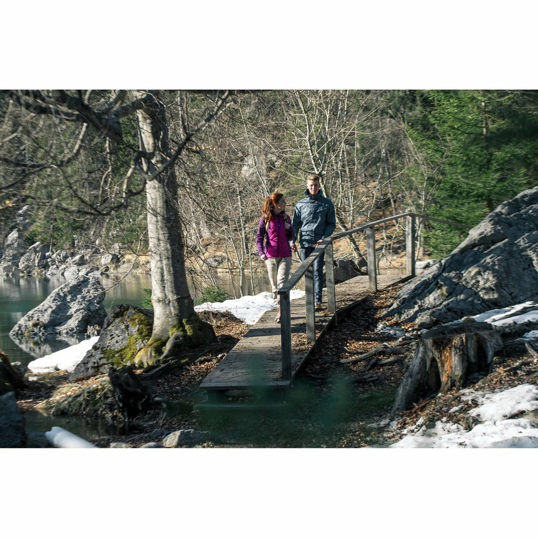 Quechua Men's Hiking Plain Parka Jacket Arpenaz 400