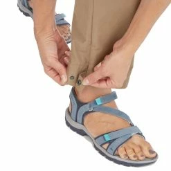 Forclaz Hiking Clothing Women's Travel Backpacking Zip-Off Pants Travel 500