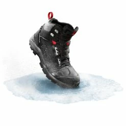 Quechua SH520, Waterproof Warm Mid Snow Hiking Boots, Men's