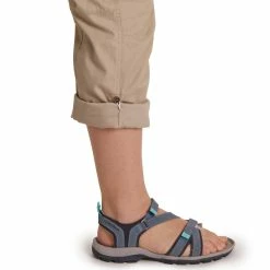 Forclaz Women's Travel Backpacking Pants Arpenaz 500 Hiking Clothing