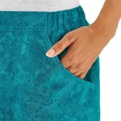 Quechua Arpenaz 50 Women's Nature Hiking Short Skirt - Turquoise Hiking Clothing