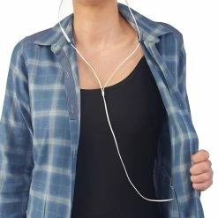 Forclaz Hiking Clothing Women's Travel Backpacking Warm Long-Sleeved Shirt Travel 100