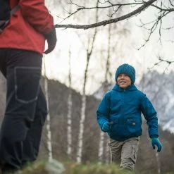 Quechua MH100, Knitted Hiking Gloves, Kids'