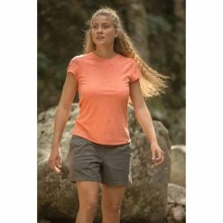 Quechua Arpenaz 100 Women's Nature Hiking Shorts - Gray Hiking Clothing