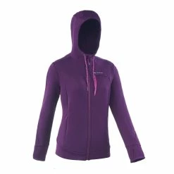 Quechua Women's Hiking Fleece Jacket Forclaz 400 Hiking Clothing