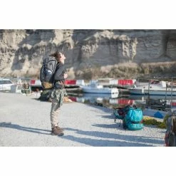 Forclaz Hiking Clothing Women's Travel Backpacking Warm Long-Sleeved Shirt Travel 100