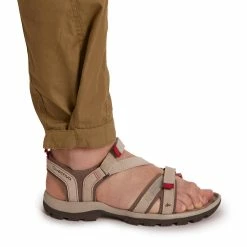 Forclaz Women's Travel Backpacking Pants Arpenaz 500 Hiking Clothing