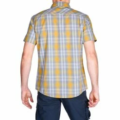Quechua Hiking Clothing Men's Hiking Short-Sleeved Shirt Arpenaz 100