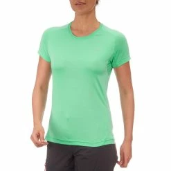Quechua Women's Hiking Short-Sleeve T-Shirt Techfresh 50 Hiking Clothing