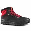 Quechua Junior Snow Hiking Warm Laceup Mid-Height Boots SH100 Hiking Clothing