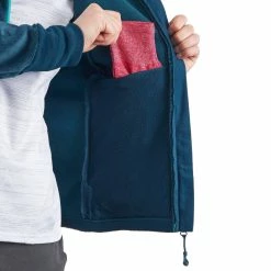 Quechua Women's Mountain Hiking Fleece Jacket Forclaz 500 Hiking Clothing