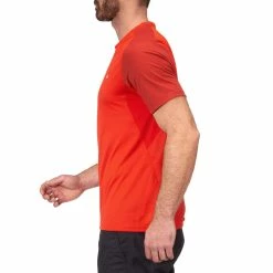Hiking Clothing Quechua Tech Fresh 100, Short-sleeved Hiking T-Shirt, Men's