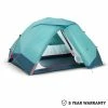 Quechua 2 Second Easy, Waterproof Pop Up Camping Tent, 2 Person