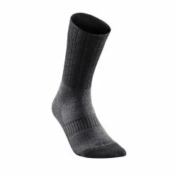 Hiking Clothing Quechua SH500, Mid Ultra-Warm Snow Hiking Socks, 2 Pairs