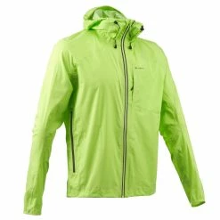 Quechua Men's Hiking Waterproof Rain Jacket Helium Rain 500 Hiking Clothing