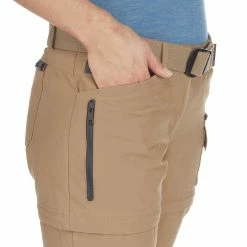 Forclaz Hiking Clothing Women's Travel Backpacking Zip-Off Pants Travel 500