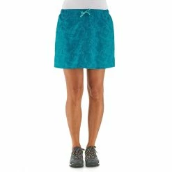 Quechua Arpenaz 50 Women's Nature Hiking Short Skirt - Turquoise Hiking Clothing