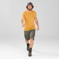 Forclaz Travel 100, Merino Wool Hiking T-Shirt, Men's