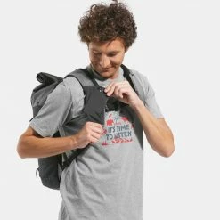 Quechua NH500, Rolltop Hiking 23 L Backpack Hiking Clothing