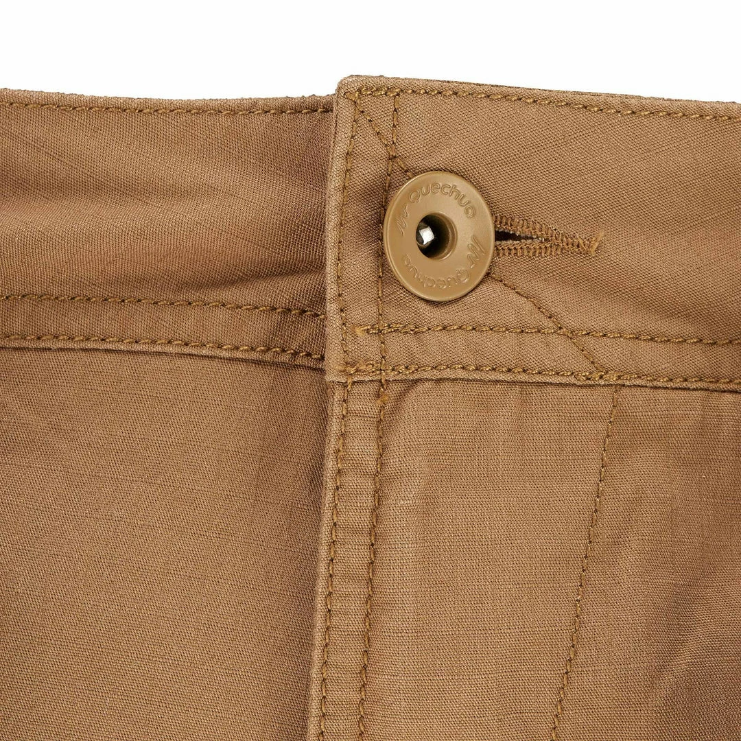 Forclaz Men's Travel Backpacking Pants Arpenaz 500 Hiking Clothing