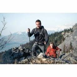 Hiking Clothing Quechua SH100 Warm, Long-Sleeved Warm Hiking T-Shirt, Men's