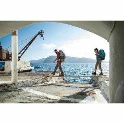 Forclaz Women's Travel Backpacking Pants Arpenaz 500 Hiking Clothing