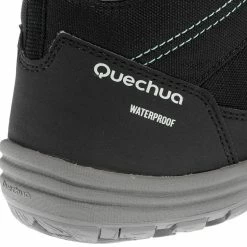 Quechua Hiking Clothing Women's Snow Hiking Warm Waterproof High Shoes SH100