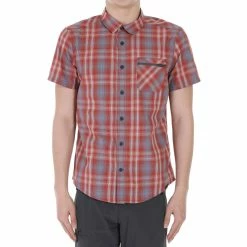 Quechua Hiking Clothing Men's Hiking Short-Sleeved Shirt Arpenaz 100