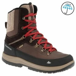 Quechua Hiking Clothing Men's Snow Hiking High-Rise Waterproof Boots Arpenaz 500