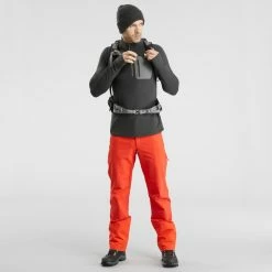 Hiking Clothing Quechua SH500, Warm Long-Sleeved Snow Hiking T-Shirt, Men's