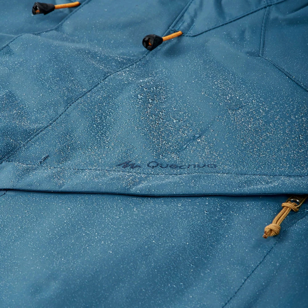 Quechua Men's Hiking Plain Parka Jacket Arpenaz 400