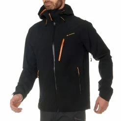 Quechua Hiking Clothing Mens Hiking Waterproof Rain Jacket Forclaz 400