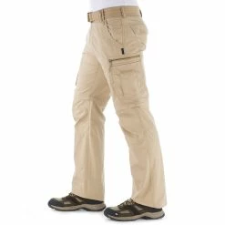 Forclaz Men's Travel Backpacking Zip-Off Pants Arpenaz 500