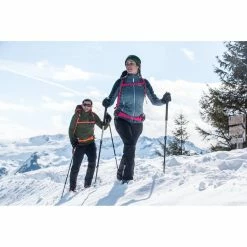 Quechua Hiking Clothing Men's Snow Hiking Long-Sleeve T-Shirt Forclaz 500