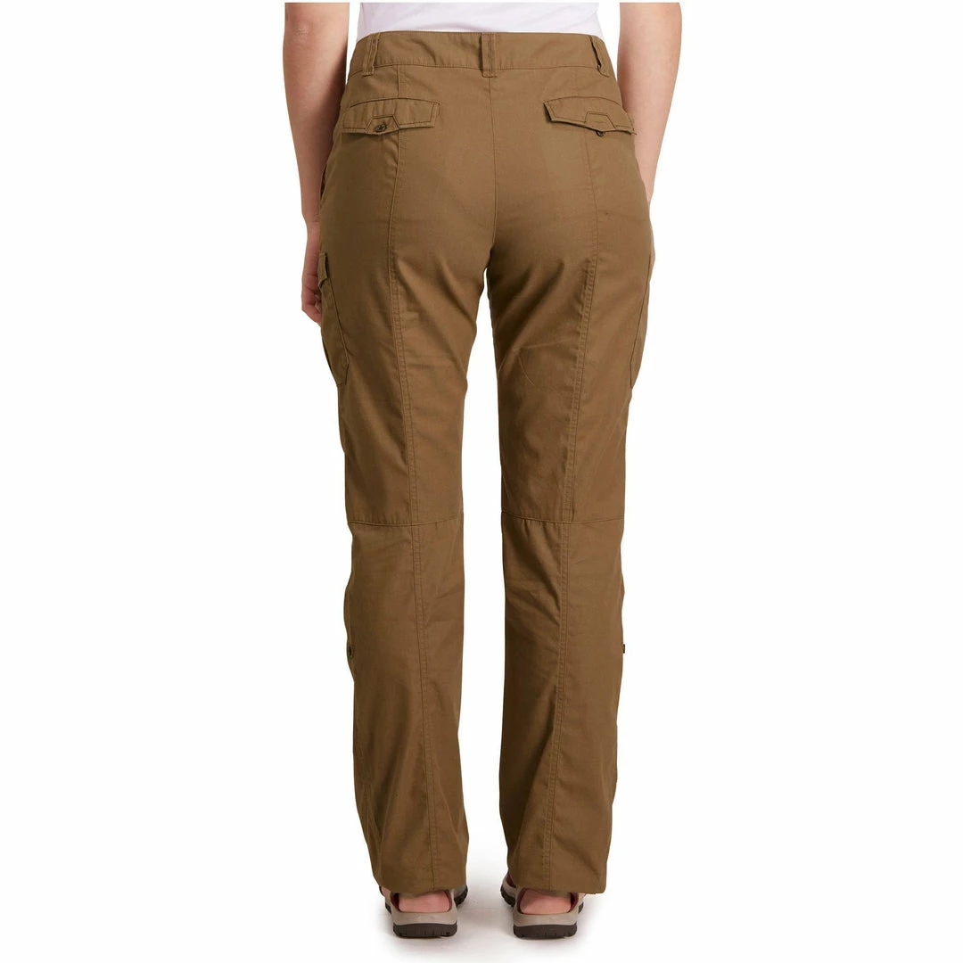 Forclaz Women's Travel Backpacking Pants Arpenaz 500 Hiking Clothing