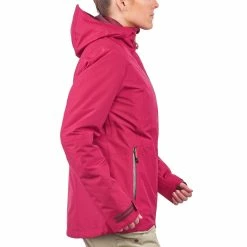 Forclaz Hiking Clothing Women's Travel Backpacking 3-in-1 Jacket RainWarm 500